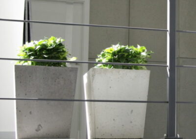 Donica z betonu architektonicznego GRC Fiore producenta Artis visio