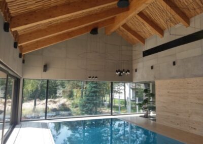 concrete slabs Artis Visio swimmingpool
