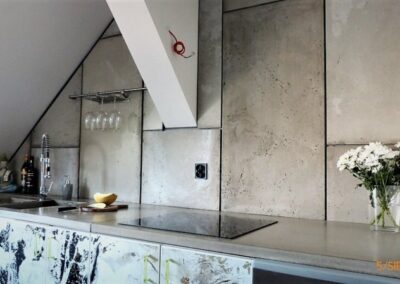 blat z betonu architektonicznego i plyty