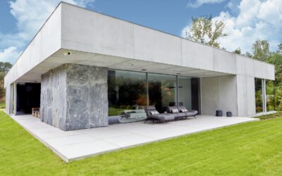 Elewacje wentylowane z betonu architektonicznego